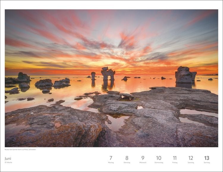 Produktbild: Zauber des Nordens Gro&szlig;er Wochenkalender 2027 - Jede Woche ein neues Bild