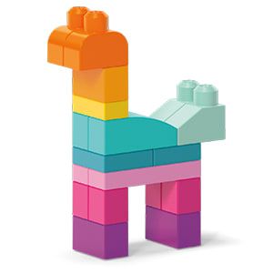 Produktbild: Mega Bloks Bausteinebeutel pink (60 Teile)