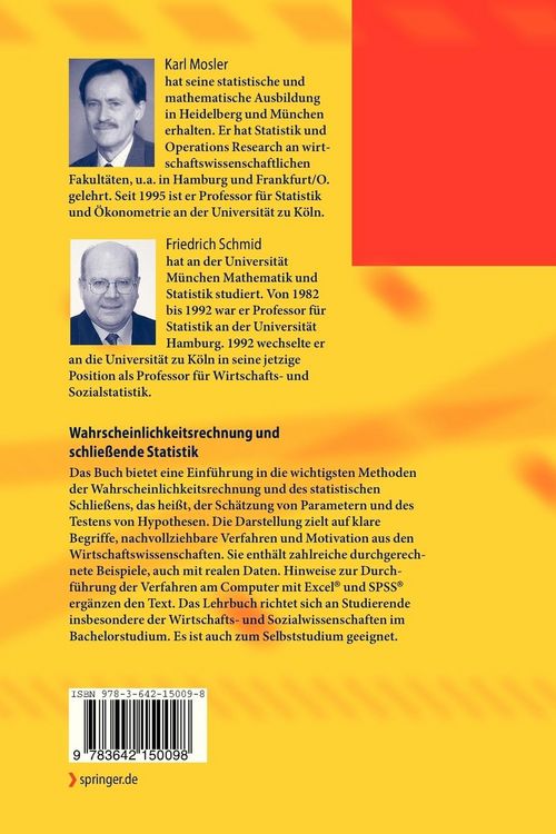 Produktbild: Wahrscheinlichkeitsrechnung und schlie&szlig;ende Statistik