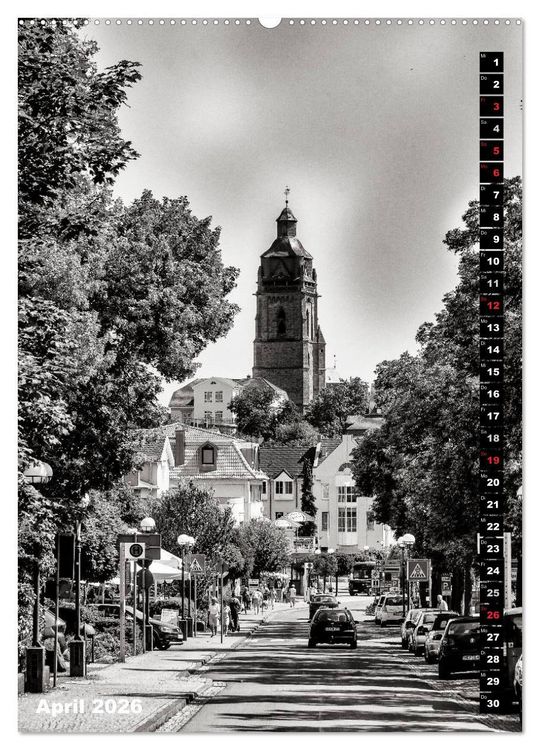 Produktbild: Ein Blick auf Bad Wildungen (hochwertiger Premium Wandkalender 2026 DIN A2 hoch), Kunstdruck in Hochglanz