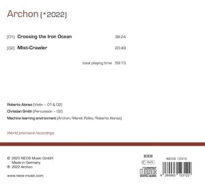 Produktbild: Archon - Works for violin,percussion,and machine