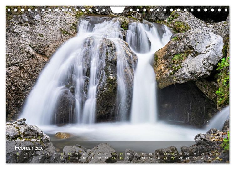 Produktbild: Idyllische Wasserwelten (Wandkalender 2026 DIN A4 quer), CALVENDO Monatskalender