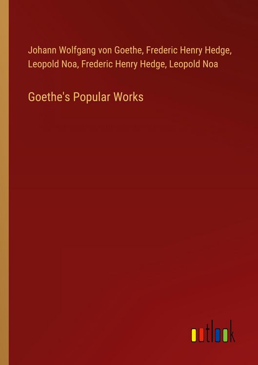 Produktbild: Goethe's Popular Works