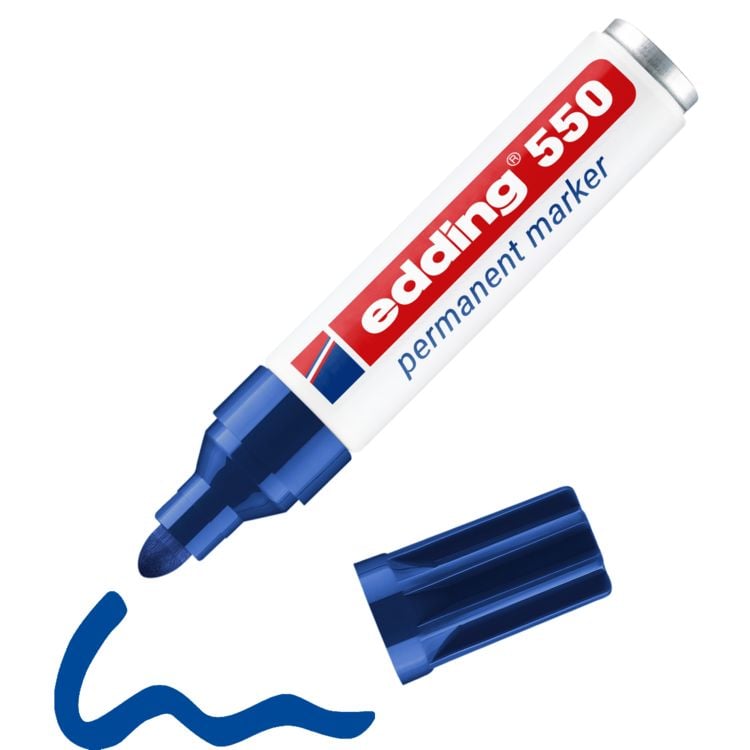 Produktbild: EDDING&reg; Permanent Marker 550, blau