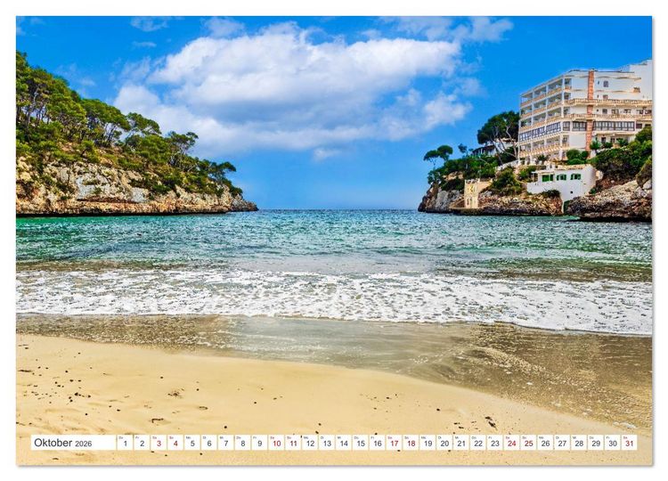 Produktbild: Mallorca - Traumhafte Buchten (hochwertiger Premium Wandkalender 2026 DIN A2 quer), Kunstdruck in Hochglanz