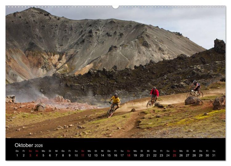 Produktbild: Bike Abenteuer Island (hochwertiger Premium Wandkalender 2026 DIN A2 quer), Kunstdruck in Hochglanz