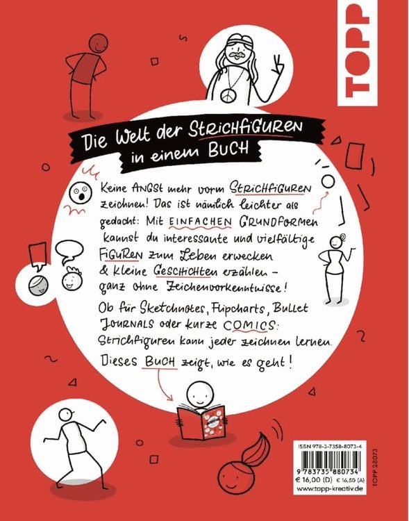 Produktbild: Einfache Strichfiguren zeichnen