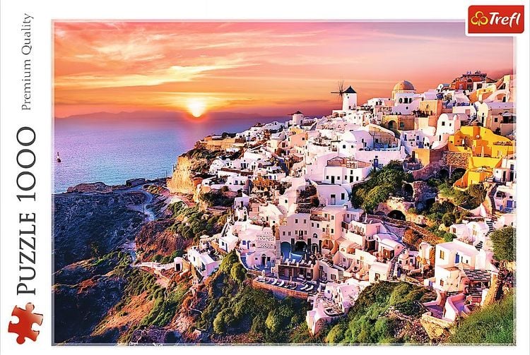 Produktbild: Sonnenuntergang &uuml;ber Santorini (Puzzle)