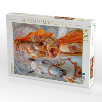 Produktbild: CALVENDO Puzzle Sinnliche Sch&ouml;nheit des Jugendstils | 1000 Teile Lege-Gr&ouml;&szlig;e 64x48cm Foto-Puzzle f&uuml;r gl&uuml;ckliche Stunden