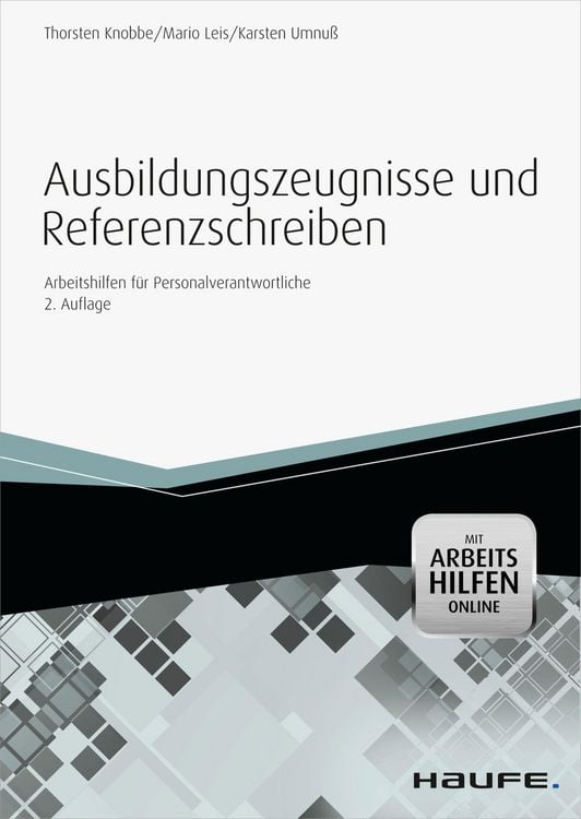 Produktbild: Ausbildungszeugnisse und Referenzschreiben - mit Arbeitshilfen online