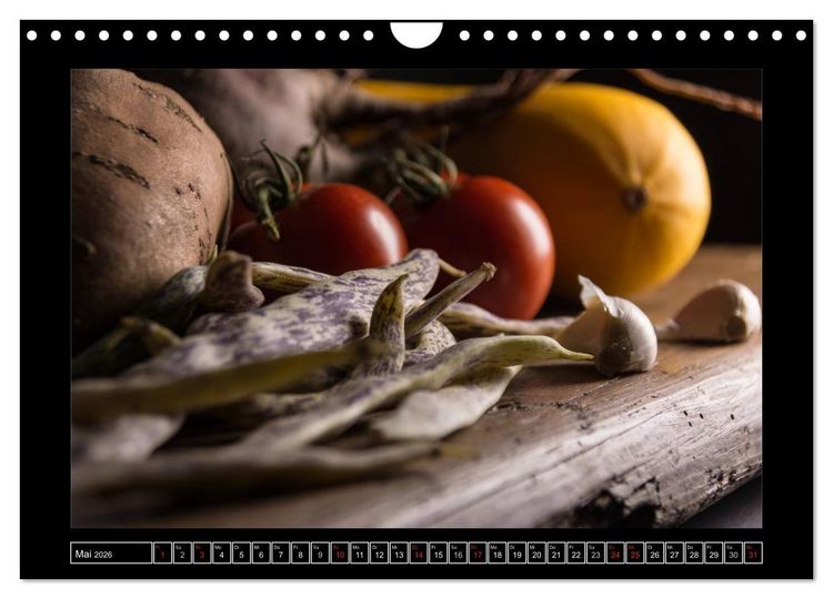 Produktbild: Delikatessen aus der K&uuml;che (Wandkalender 2026 DIN A4 quer), CALVENDO Monatskalender