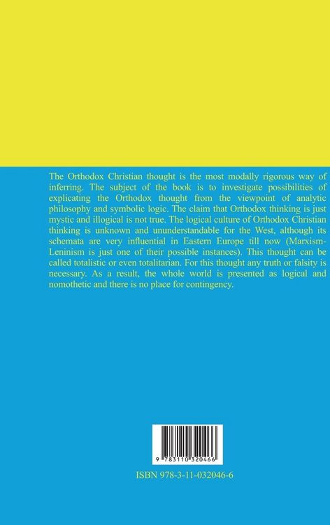 Produktbild: Logic in Orthodox Christian Thinking