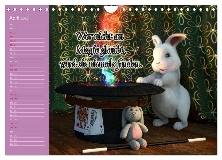 Produktbild: Tierische Toons (Wandkalender 2026 DIN A4 quer), CALVENDO Monatskalender