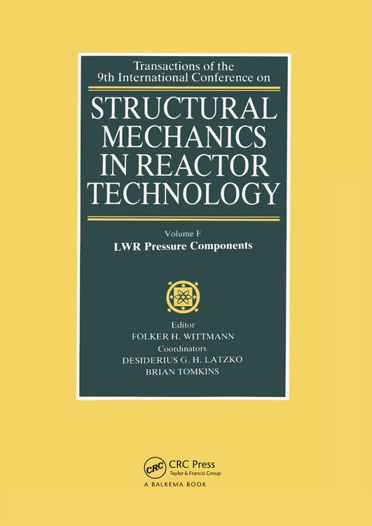 Produktbild: Structural Mechanics in Reactor Technology