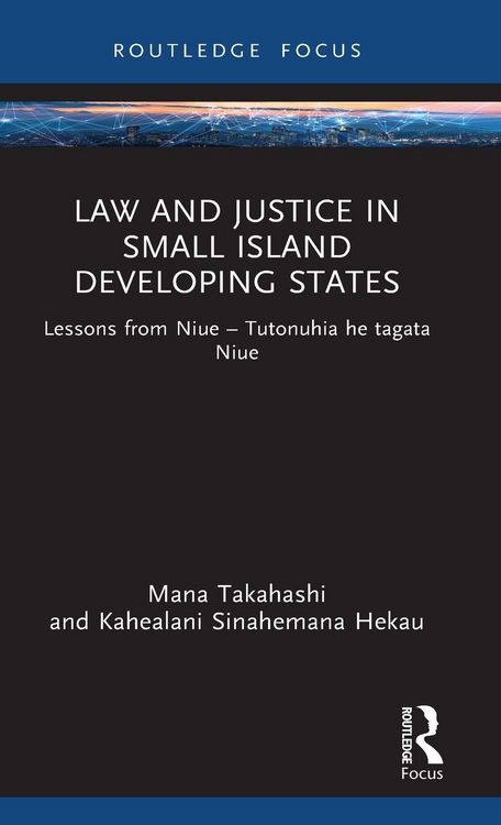 Produktbild: Law and Justice in Small Island Developing States