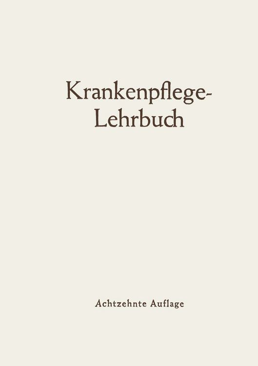 Produktbild: Krankenpflege-Lehrbuch