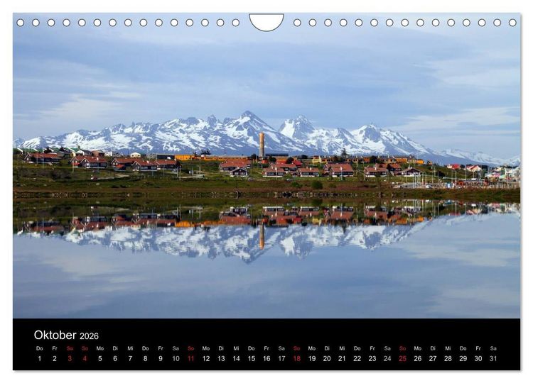 Produktbild: S&uuml;dpatagonien &ndash; das "Ende" der Welt (Wandkalender 2026 DIN A4 quer), CALVENDO Monatskalender