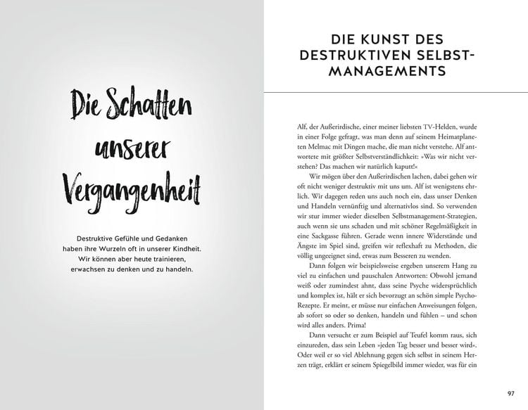 Nimm den Zweifeln das Kommando
