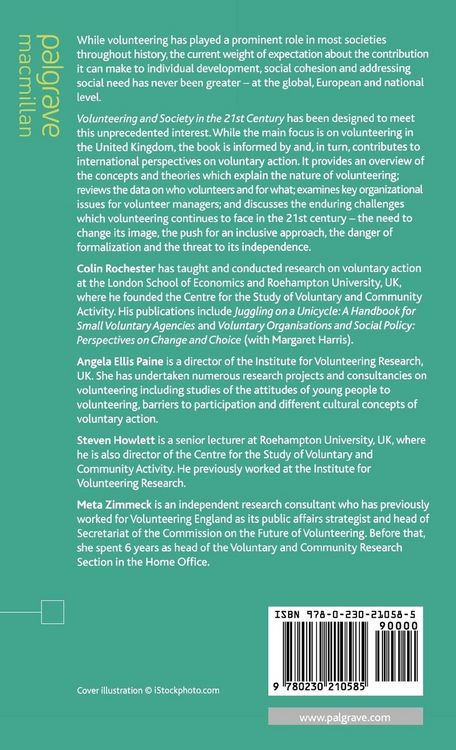 Produktbild: Volunteering and Society in the 21st Century