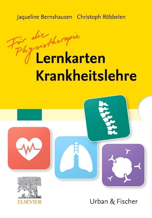 Produktbild: Lernkarten Krankheitslehre f&uuml;r die Physiotherapie