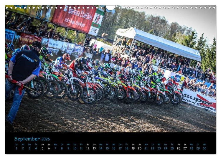 Produktbild: MX Racing 2026 (Wandkalender 2026 DIN A3 quer), CALVENDO Monatskalender