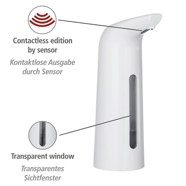 Produktbild: Sensor Desinfektionsmittel- und Seifenspender Mod. Larino, automatischer Infrarot Spender