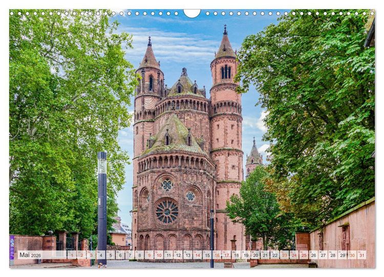 Produktbild: Worms Impressionen (Wandkalender 2026 DIN A3 quer), CALVENDO Monatskalender