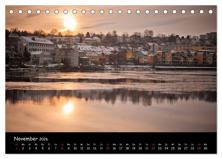Produktbild: Norwegen (Tischkalender 2026 DIN A5 quer), CALVENDO Monatskalender