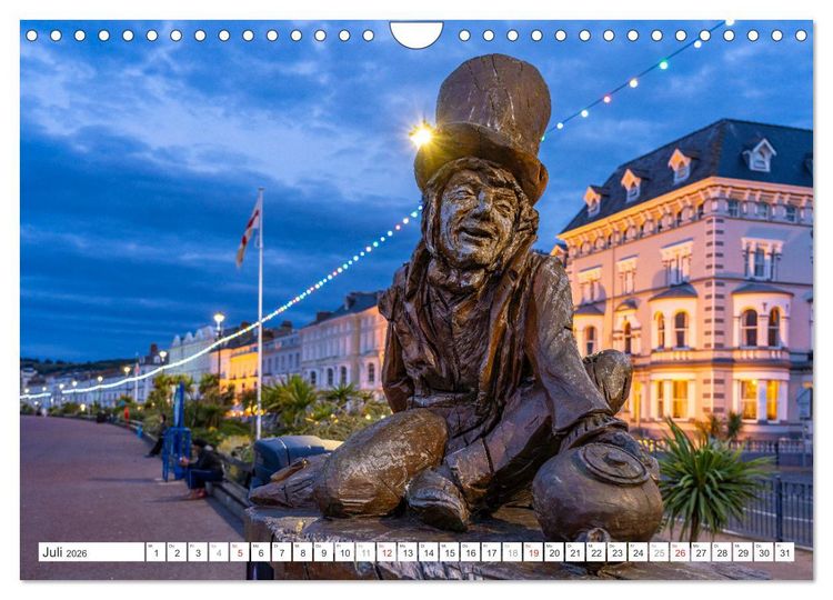 Produktbild: Gro&szlig;britannien - Wales (Wandkalender 2026 DIN A4 quer), CALVENDO Monatskalender