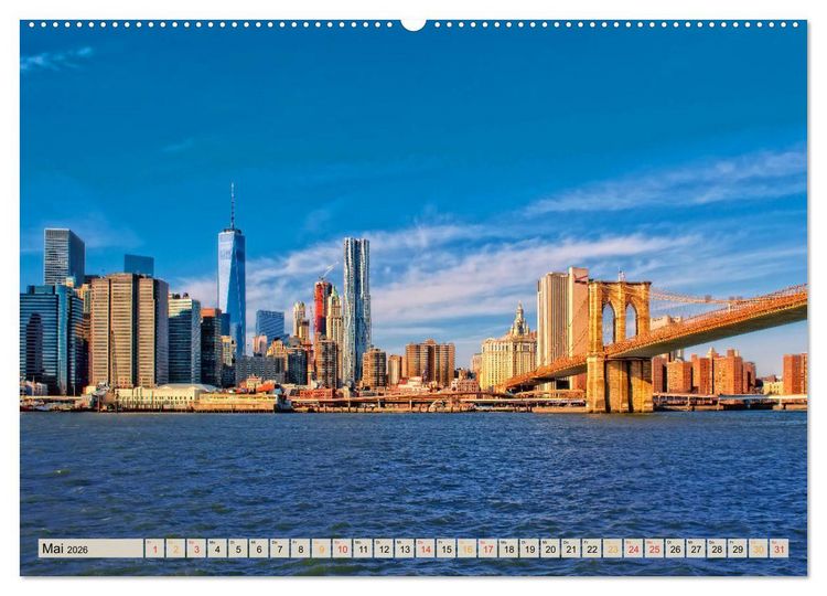 Produktbild: Die 12 meistbesuchten St&auml;dte der Welt (Wandkalender 2026 DIN A2 quer), CALVENDO Monatskalender