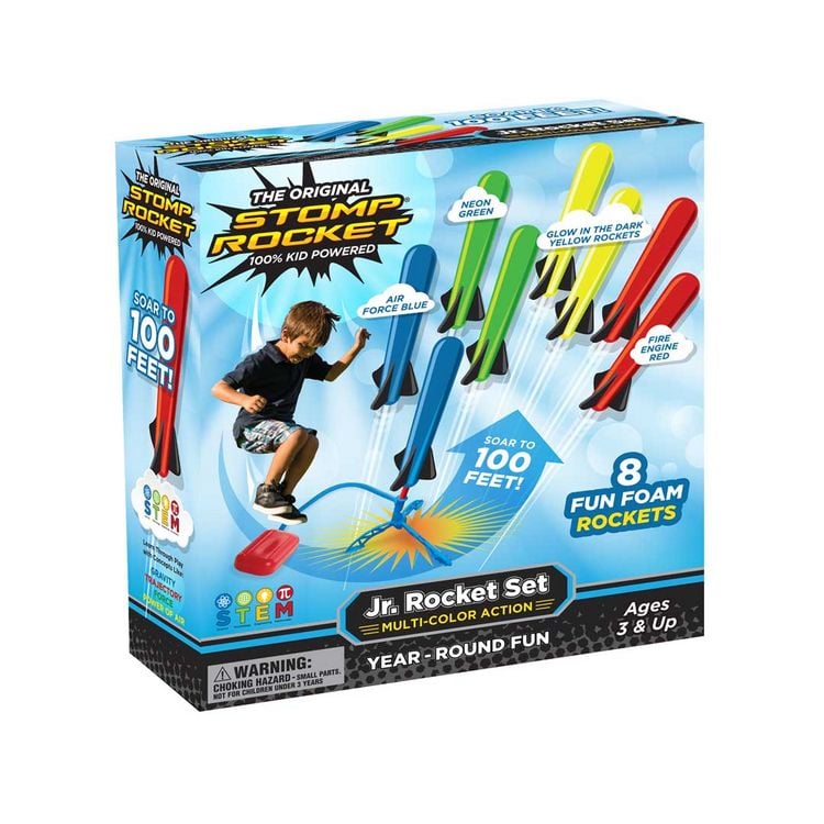 Stomp Rocket Rockets Dueling, Multicolor (20888