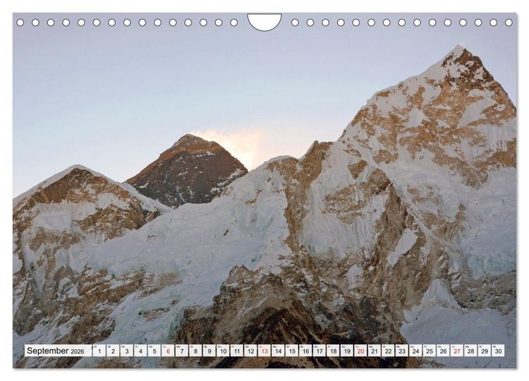 Produktbild: Traumtrekking in NEPAL (Wandkalender 2026 DIN A4 quer), CALVENDO Monatskalender