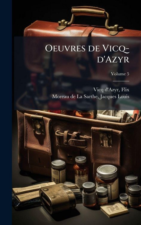 Produktbild: Oeuvres de Vicq-d'Azyr