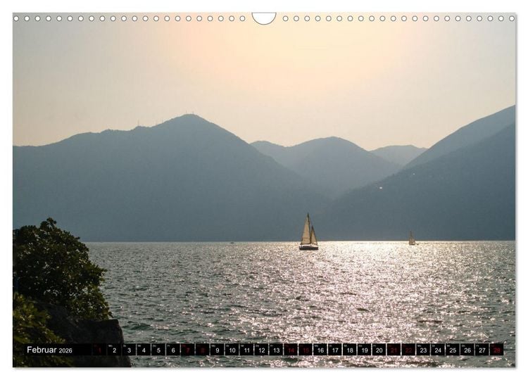 Produktbild: Romantischer Lago d'Iseo (Wandkalender 2026 DIN A3 quer), CALVENDO Monatskalender