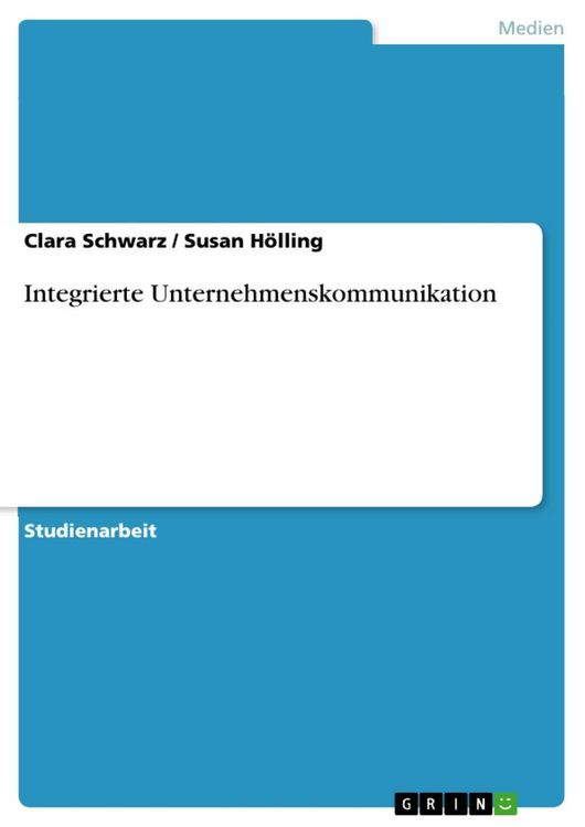 Produktbild: Integrierte Unternehmenskommunikation