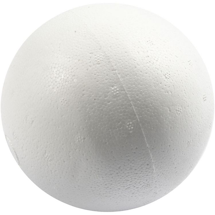 Produktbild: Creativ Company Styropor-Kugeln, D 12 cm, Wei&szlig;, 5 Stk