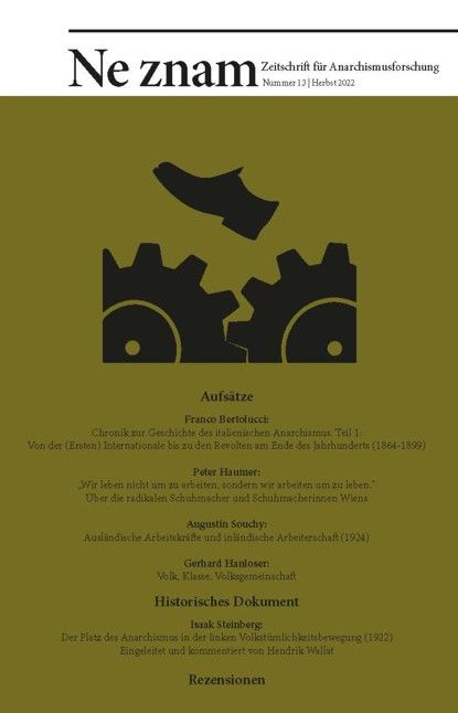 Produktbild: NeZnam - Zeitschrift f&uuml;r Anarchismusforschung