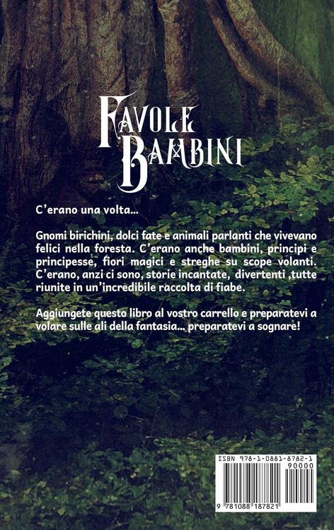 Produktbild: Favole per Bambini Una grande raccolta di favole e fiabe fantastiche. (Vol.3)