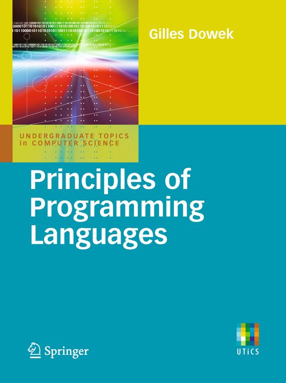 Produktbild: Principles of Programming Languages