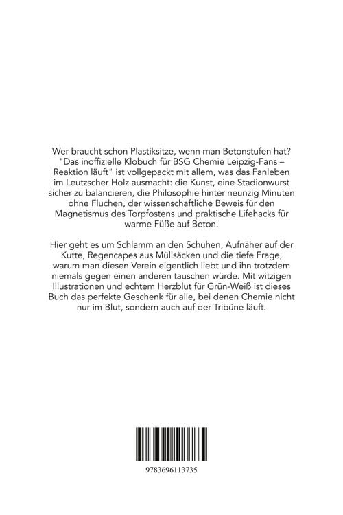 Produktbild: Das inoffizielle Klobuch f&uuml;r BSG Chemie Leipzig-Fans