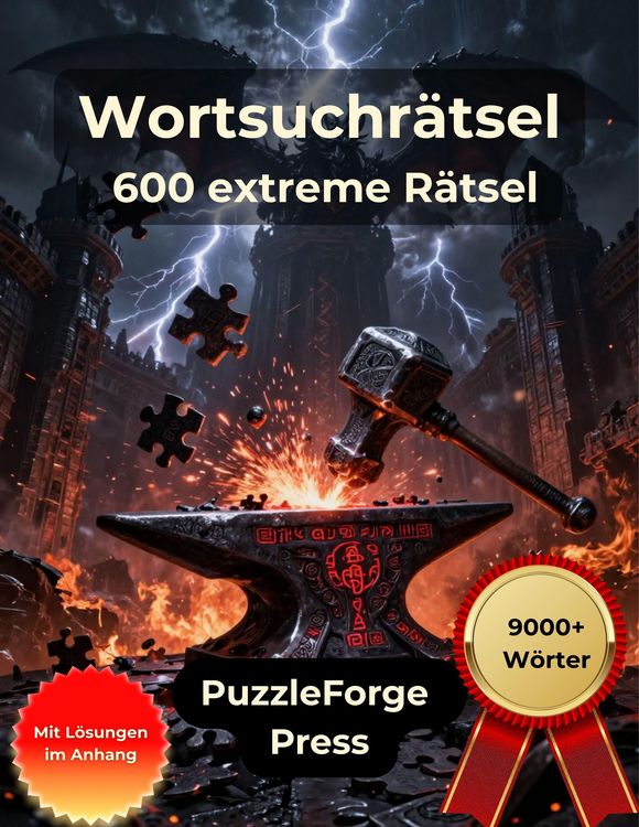 Produktbild: Wortsuchr&auml;tsel - 600 extreme R&auml;tsel