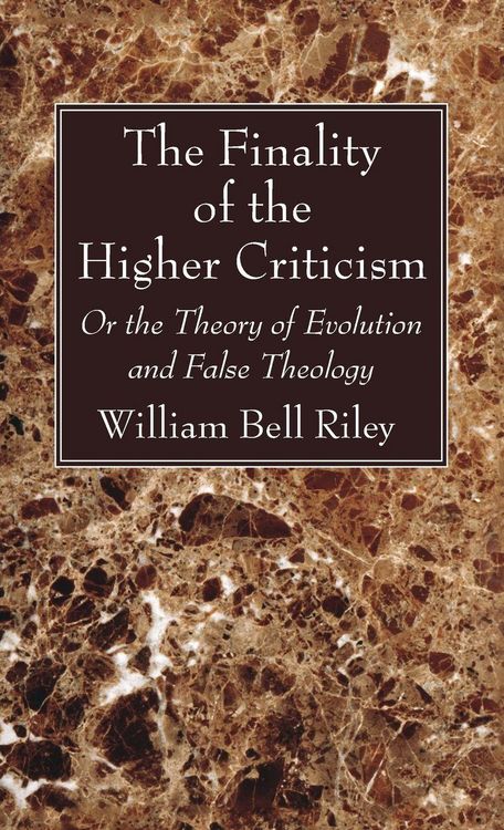 Produktbild: The Finality of the Higher Criticism