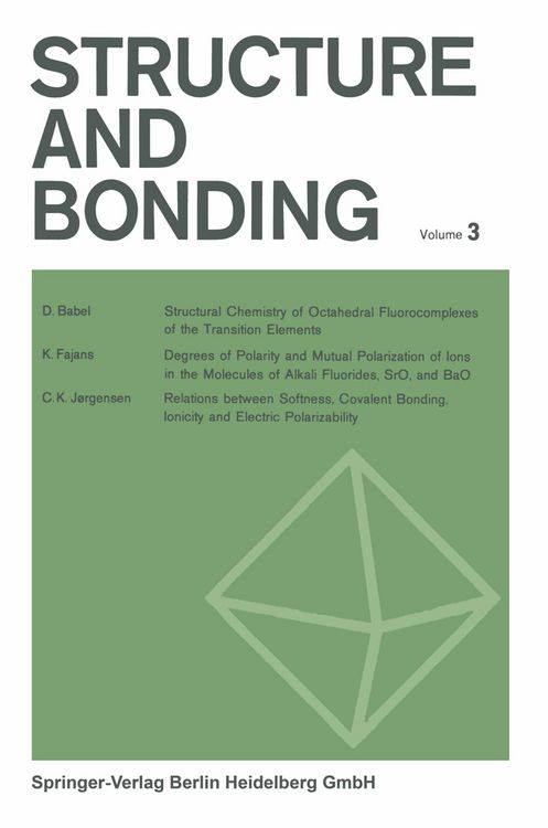Produktbild: Structure and Bonding