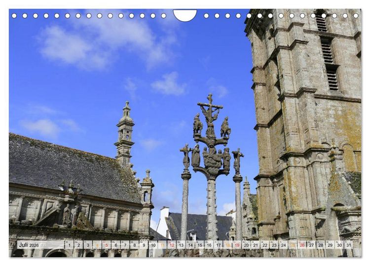 Produktbild: Normandie und Bretagne-faszinierend abwechslungsreich (Wandkalender 2026 DIN A4 quer), CALVENDO Monatskalender