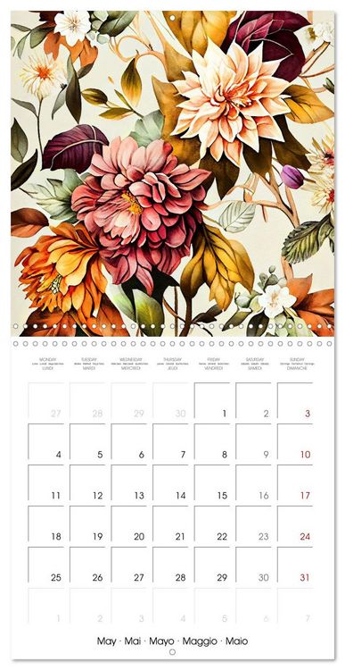 Produktbild: The Art of Botany (Wall Calendar 2026 12 &times; 12 Inch) CALVENDO 12 Month Wall Calendar