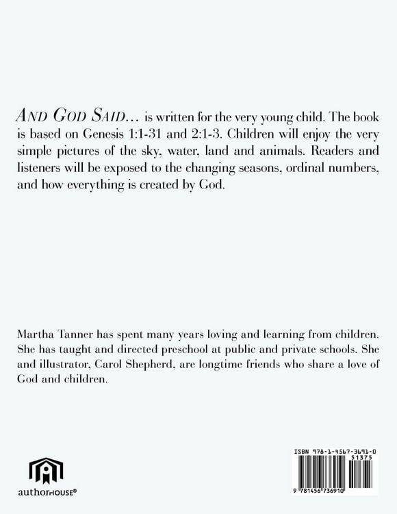 Produktbild: And God Said...