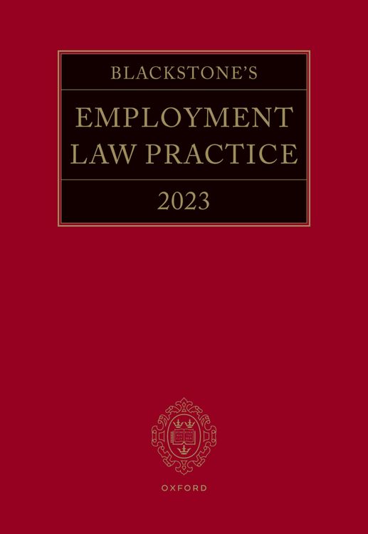 Produktbild: Blackstone's Employment Law Practice 2023