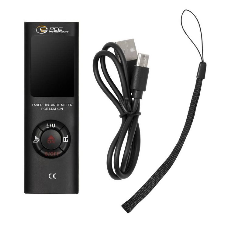 Produktbild: PCE Instruments PCE-LDM 40N Laser-Entfernungsmesser Li-Ionen Akku 40m