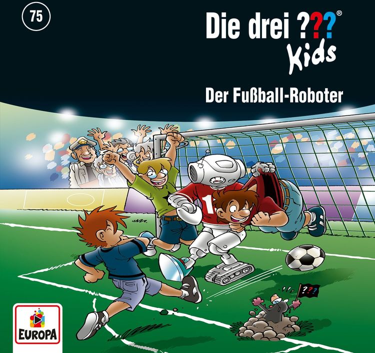 Bild vom Artikel Die drei ??? Kids 75: Der Fu�ball-Roboter vom Autor Ulf Blank