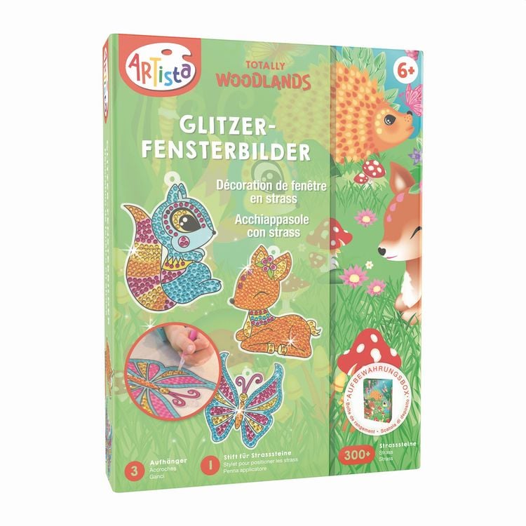 Produktbild: Glitzer-Fensterbilder